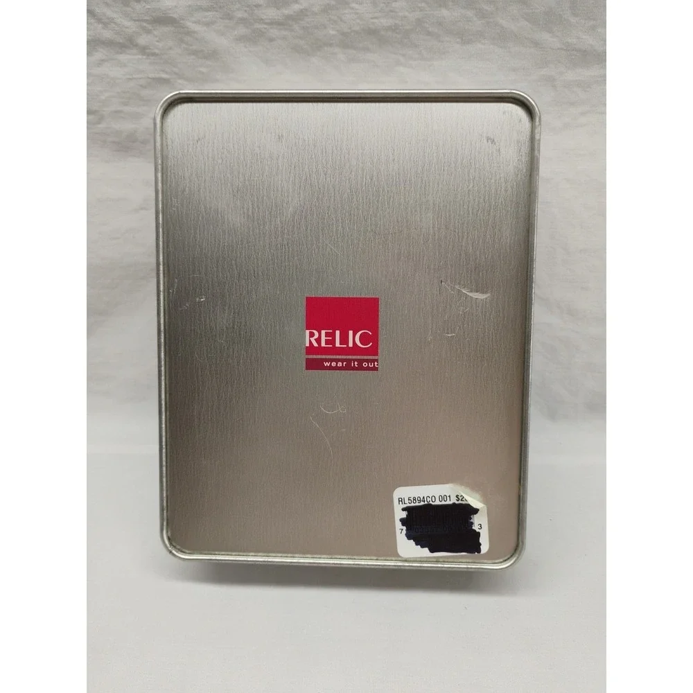 Relic Womens Wallet & Purse Keychain Gift‎ Set In Tin Brand New